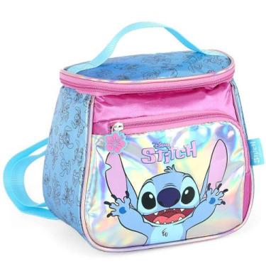 Imagem de Lancheira Termica Infantil Stitch Happy Premium Luxcel