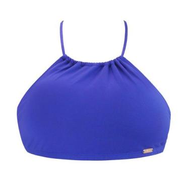 Imagem de Top Busto de Biquíni Top Cropped Faixinha - Estigma, Azul royal, G