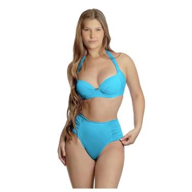 Imagem de Biquíni Plus Size com Bojo e Calcinha Borboleta clássica - Estigma, M,