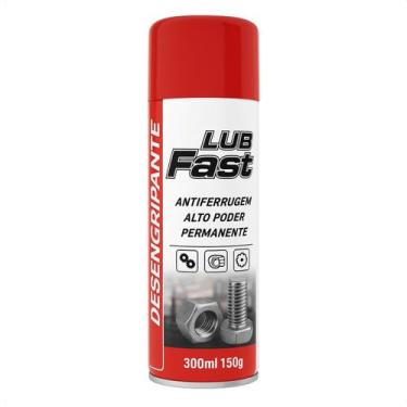 Imagem de Desengripante Lub Fast 300ml Lubrificante Antiferrugem Multiuso Spray 