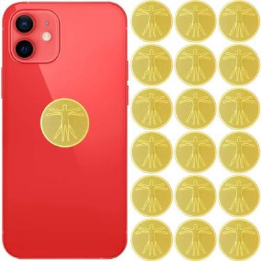 Imagem de Adesivos Emf Zonon 18 peças Bloqueador Emf para celular