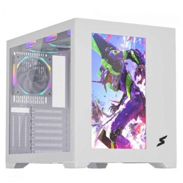 Imagem de Gabinete Gamer SuperFrame Box Magic - Display 13.3 - 6 Coolers - ATX -