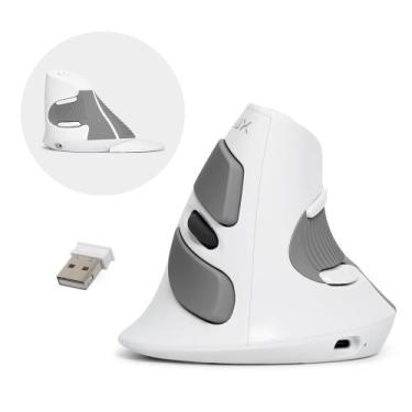 Imagem de Mouse sem fio DeLux Recarregável Ergonômico 1600DPI BT 5.0