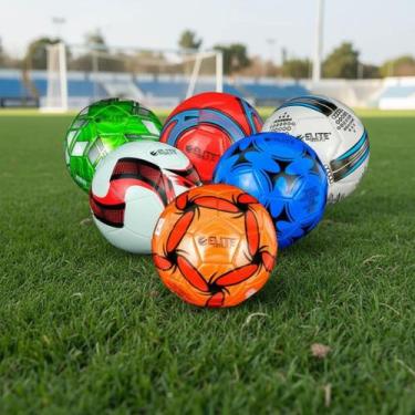 Imagem de Bola De Futebol Campo Quadra Tamanho Padrão Varias Cores - Sem marca, 