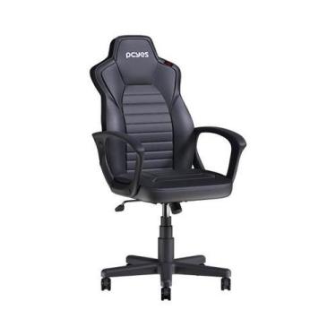 Imagem de Cadeira Gamer Mad Racer Sti Turbo Black Vulcan - PCYES, Vermelha