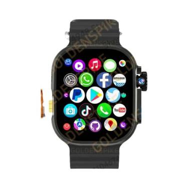Imagem de Smartwatch Unissex S10 Ultra 3 MAX 4G 5G Sim NFC GPS WIFI Câmera Rotat