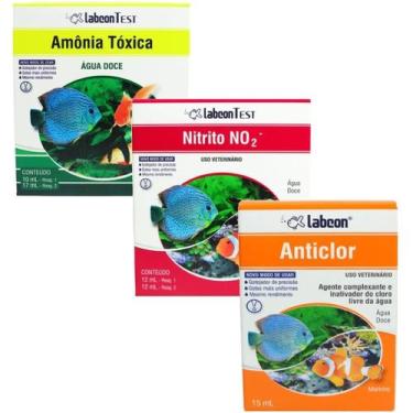 Imagem de Alcon kit para aquário doce amônia nitrito anticlor