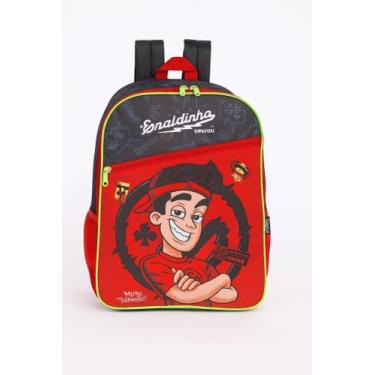 Imagem de Mochila Escolar Enaldinho Youtube Costas Aula - Luxcel
