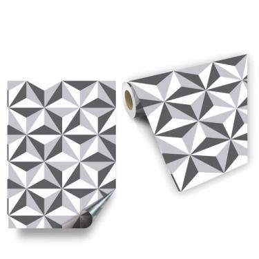 Imagem de Papel de Parede Decorativo Geométrico Adesivo 3M - Alta Qualidade - Cr