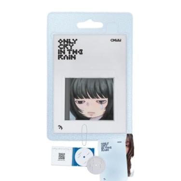 Imagem de CHUU - ONLY CRY IN THE RAIN Platform Ver [Tiny Gray Ver.] Mini CD + Photocard + Mini Card + Corrente de Bola - Novo 3º Mini Álbum Selado LOONA