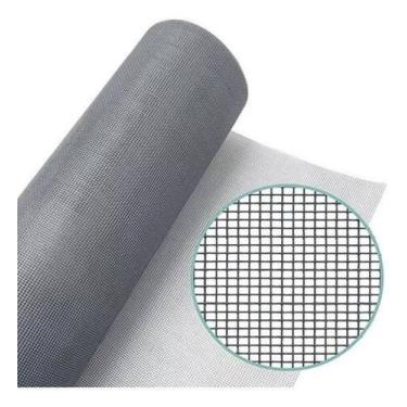 Imagem de Tela Mosquiteira 1,20 Por 3Mt Janela Ant Fibra De Vidro Rato - AGS