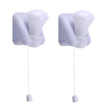 Imagem de Luminária Shuwea, pacote com 2 baterias sem fio, corrente de tração LE