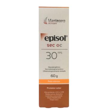 Imagem de Mantecorp Episol Sec Oc Protetor Solar FPS30 60g