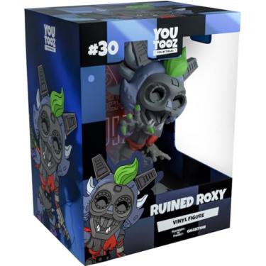 Imagem de Youtooz Boneco de vinil FNAF Ruined Roxy de 12,4 cm, colecionável da coleção Five Nights at Freddy's