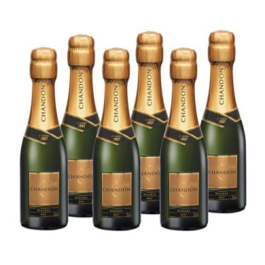 Imagem de Kit 6 Espumantes Baby Chandon Reserve Brut 187ml