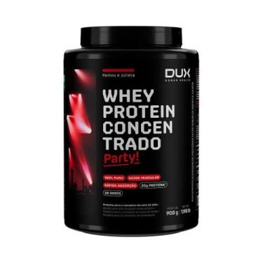 Imagem de Whey protein concentrado party! - pote 900g - Dux Human Health