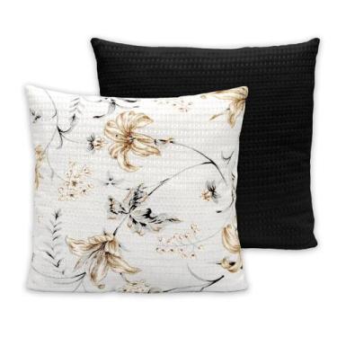 Imagem de Kit 2 Capas de Almofada Piquet Favinho 40x40 C/ Zíper - BEM ME QUER , 