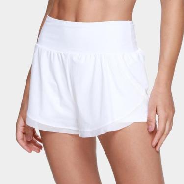 Imagem de Shorts Rowa High Feminino, Branco, G
