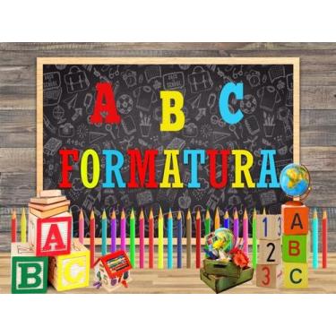 Imagem de Fundo Fotográfico Formatura Cenário Tecido 1,70 x 2,50m - Fadrix, FFOR