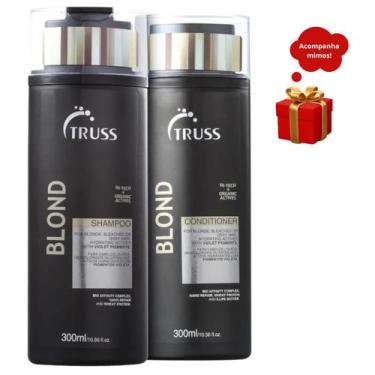 Imagem de Truss Blond Shampoo e Condicionador Reconstrução Vegano 300ml
