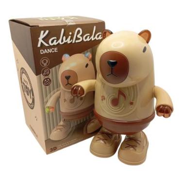 Imagem de Brinquedo Capivara Canta Dança Infantil Com Luz Colorida - Enviamos no