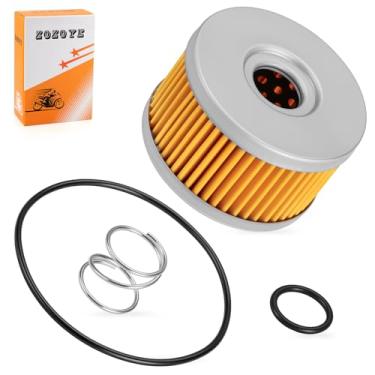 Imagem de Filtro de óleo e anel de vedação com kit de mola para Suzuki Savage 650 LS650 DR650S SP500 SP600 1981-2023 16510-37450