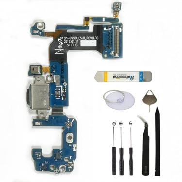 Imagem de Original para Samsung Galaxy S8 Porta de carregamento USB Substituição S8 SM-G950U Conjunto de soquete de carregamento flexível cauda (versão dos EUA + ferramentas)