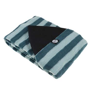 Imagem de Luzhengyang Bolsa de meia para prancha de surfe, faixa verde, cordão ajustável, nariz acolchoado ou - adequada para prancha de surf, shortboard, funboard e mais - 2,1 m - 1,5 m