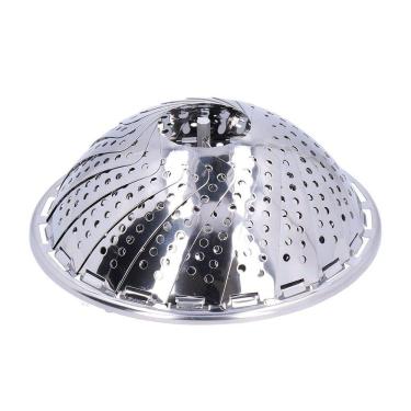 Imagem de Cesto Cozinhar A Vapor Panela Vaporeira Inox Dobrável Legumes