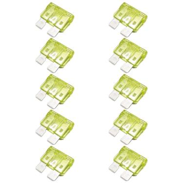 Imagem de 10 Fusíveis Lâmina 20A Universal Amarelo Magnetron 90250241