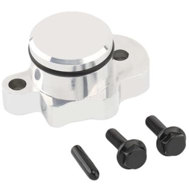 Imagem de Capa para bomba de óleo Pw50, serve para 1981-2024, alumínio, revestimento liso, anel de vedação e kit de montagem