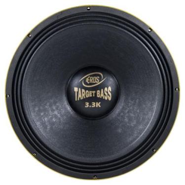 Imagem de Alto Falante Subwoofer Eros Target Bass 3.3K 18 Polegadas 1650W RMS 4 