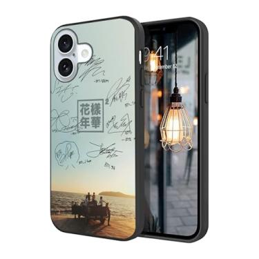 Imagem de WWDIYHOUSE Capa compatível com iPhone 17, capa à prova de choque de TPU macio com design exclusivo e legal para homens/mulheres/meninos/meninos (Fashion-BTS-13)