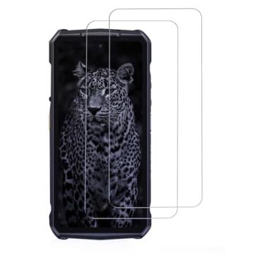 Imagem de KONXISA Pacote com 2 protetores de tela para Ulefone Armor 29 Ultra, protetor de tela de celular de vidro temperado, 9 durezas, HD, transparente, antiarranhões, sem bolhas
