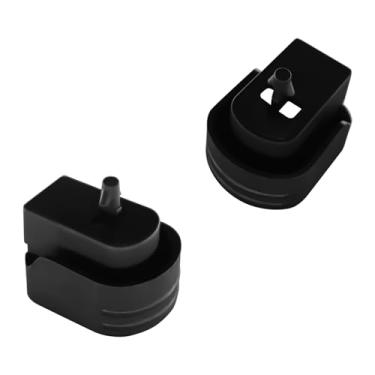 Imagem de KUQUTIDY 2 peças de bucha de porta traseira compatível com Chevy Silverado 1500 2500HD 3500HD, GMC Sierra 1500 2500 HD 3500 HD, kit de inserção de dobradiça traseira direita do passageiro 84331136