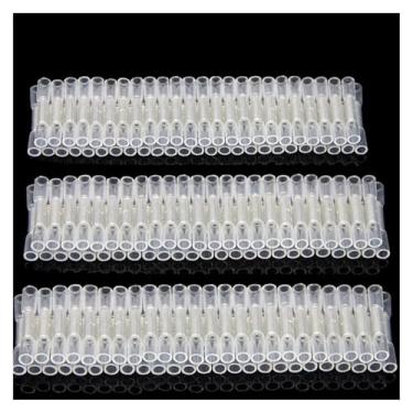 Imagem de Conectores de extremidade termorretrátil isolados 100 peças, cabo de emenda de fio elétrico, conector de terminais de crimpagem 0,25-0,5 mm2