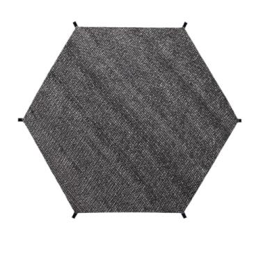 Imagem de HYUIO Tenda de trampolim de 1,8 a 4,5 m, capa de barraca de para-sol para trampolim, capa de proteção de trampolim compatível com modelos de 6 e 8 barras para ambientes externos