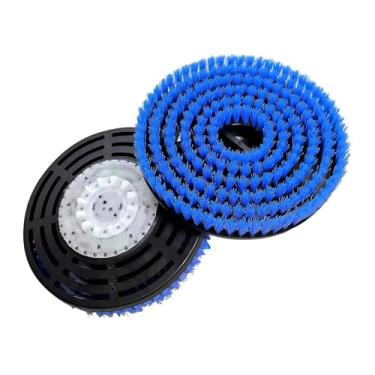 Imagem de Bothyi Escova para Esfregão a Vapor, Almofada de Polimento Abrasiva, Profissional, para Limpeza Profunda. Cabeça de Escova de Substituição para Cozinhas S700, 2 Azul