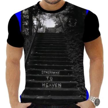 Imagem de Camiseta Camisa Personalizada Rock Clássico Led Zeppelin 8 - Obsidiana