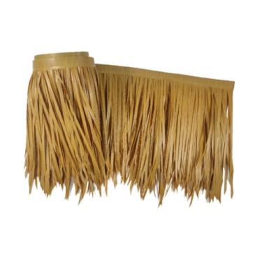 Imagem de Bothyi 50x100cm retardante de chamas palha artificial telhado palha PE material para telhados temáticos ao ar livre acessório barra cabana grama decorativa, Style a