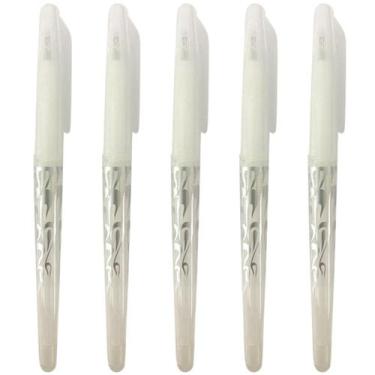 Imagem de Caneta Apagável Kit 5 Canetas Fantasminha Para Tecido Artesanato Marca