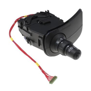 Imagem de Interruptores da coluna de direção para Kangoo, Grand Modus e Clio III 1.5dCi, interruptor da alavanca do farol/indicador de direção 7701057088 8201590638 7701057090, interruptor da luz de sinalização