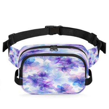 Imagem de Pochete de coração rosa amor para mulheres e homens com alça ajustável, bolsa transversal, bolsa de peito, bolsas de bumbum, bolsa de estilingue, Cor 10