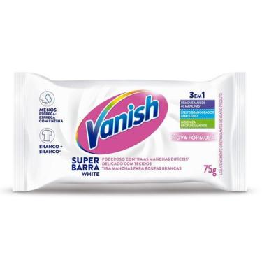 Imagem de Sabão em Pedra White Tira Mancha Vanish 75g