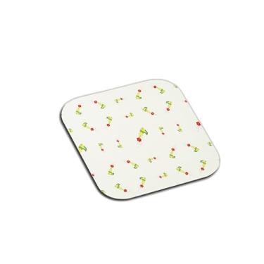 Imagem de Porta Copos Personalizado Com Ilustração Festiva Garrafa De Champanhe - Tamanho 10x10 cm