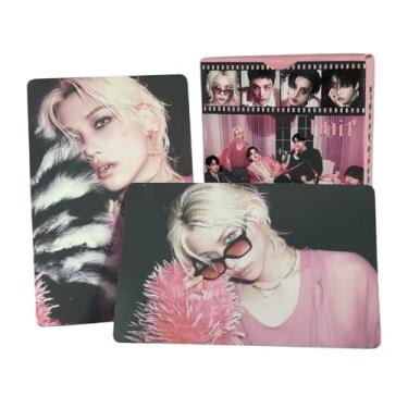 Imagem de Viwezspeex 127 PCS Stray Kids Photocards Do it Album Photocards SKZ Photo Do it Card Set Stray Kids Merch Boys and Girls Card Set 55 PCS Photocard and 72 PCS Stickers