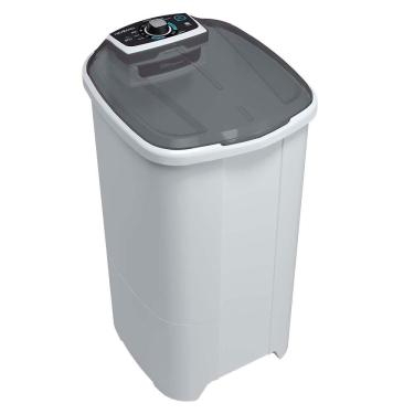 Imagem de Tanquinho Newmaq 10 Kg com Lavagem por Turbilhonamento e Timer 9 Programas Branco 110V