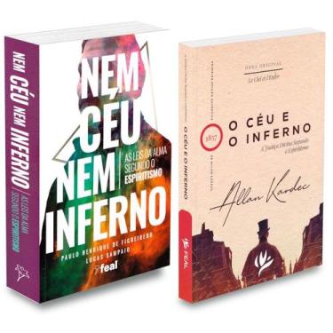 Imagem de Kit Nem Céu Nem Inferno + O Céu e o Inferno - Nova Tradução - FEAL