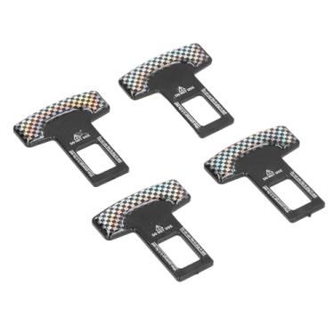 Imagem de YOUTHINK 4pcs Clipes de Cinto de Segurança Seguros, Almofadas de Cinto de Segurança Plugues Universais para de Segurança Clipes Ajustadores de Segurança do Carro para van Caminhão Suv Todos Os