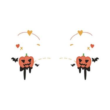 Imagem de Adesivos De Maquiagem Para Olhos De Halloween Para Mulheres E Meninas,